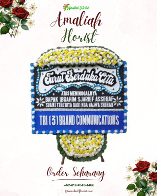 Papan Bunga Duka di Arjasa