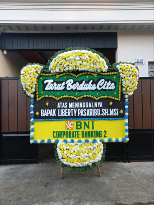 Papan Bunga Duka di Arjasa